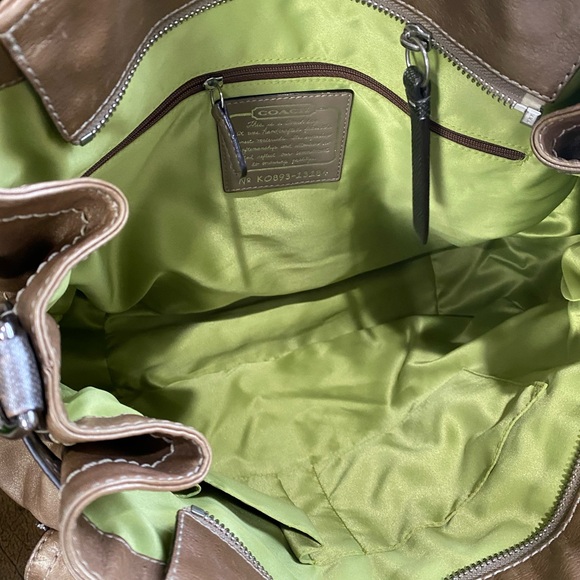 Coach Limited Edition XL North South Tote in Bronze Copper - Picture 15 of 15